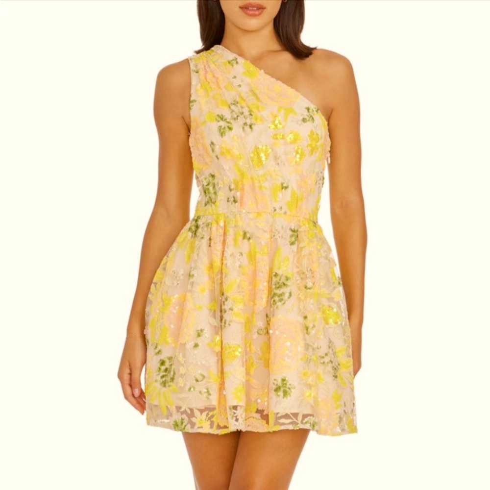 Dress the Population Sequin Mini Dress